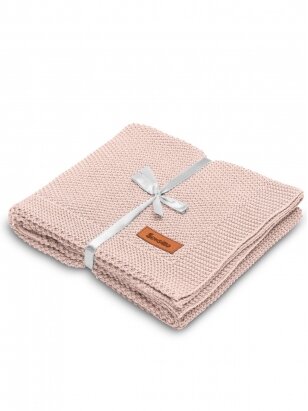 Knitted Blanket, 80x100 by Sensillo (pink)
