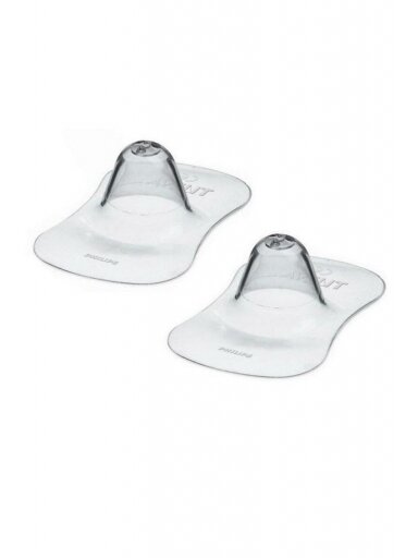 Silicone nipple shields 21mm M size, Avent
