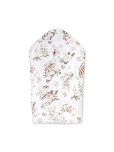 Medvilninis vokelis 75x75 cm, Forest’s Gifts Beige, Sensillo