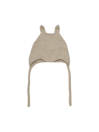 Megzta kepurytė kūdikiams Huttelihut (Camel melange)