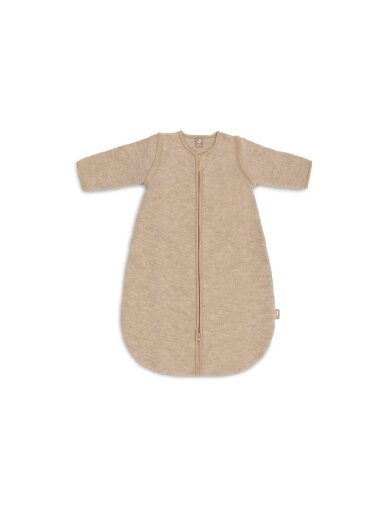 Merino Wool Sleeping Bag with Removable Sleeves 60 cm, TOG 2.0 - 2.5, Jollein, (Natural) Merino Wool Sleeping Bag with Removable Sleeves 60 cm, TOG 2.0 - 2.5, Jollein, (Natural)