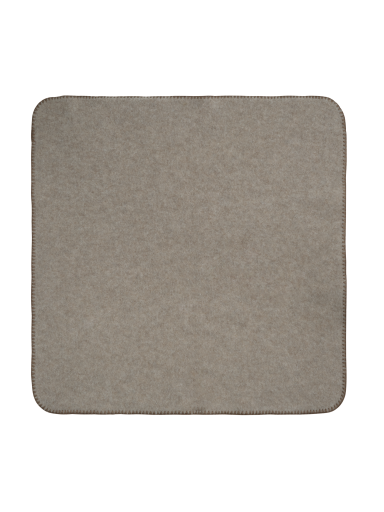 Merino vilnos pledas 70x70 cm., HUTTEliHUT, (Ruda)