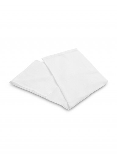 Marlinis (muslino) vystyklas, 80x80cm, 1 vnt, Balta, Sensillo Marlinis (muslino) vystyklas, 80x80cm, 1 vnt, Balta, Sensillo