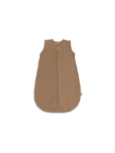Merino Wool Sleeping Bag with Removable Sleeves 70 cm, TOG 2.0 - 2.5, Jollein, (Dark Hazel) 1