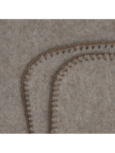 Merino wool blanket HUTTEliHUT, CeLaVi (Brown) 2 Merino wool blanket HUTTEliHUT, CeLaVi (Brown) 2