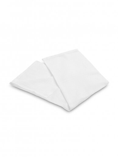 Marlinis (muslino) vystyklas, 80x80cm, 1 vnt, Balta, Sensillo Marlinis (muslino) vystyklas, 80x80cm, 1 vnt, Balta, Sensillo