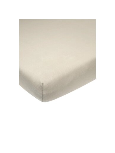 MEYCO BABY paklodė su guma Jersey, 75x95 cm, Sand MEYCO BABY paklodė su guma Jersey, 75x95 cm, Sand