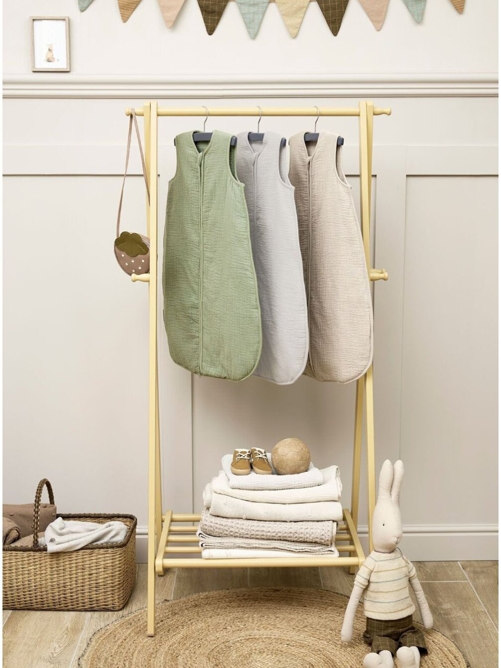 Miegmaišis kūdikiui 110 cm, TOG 2.0, Meyco Baby, (Olive green) 4
