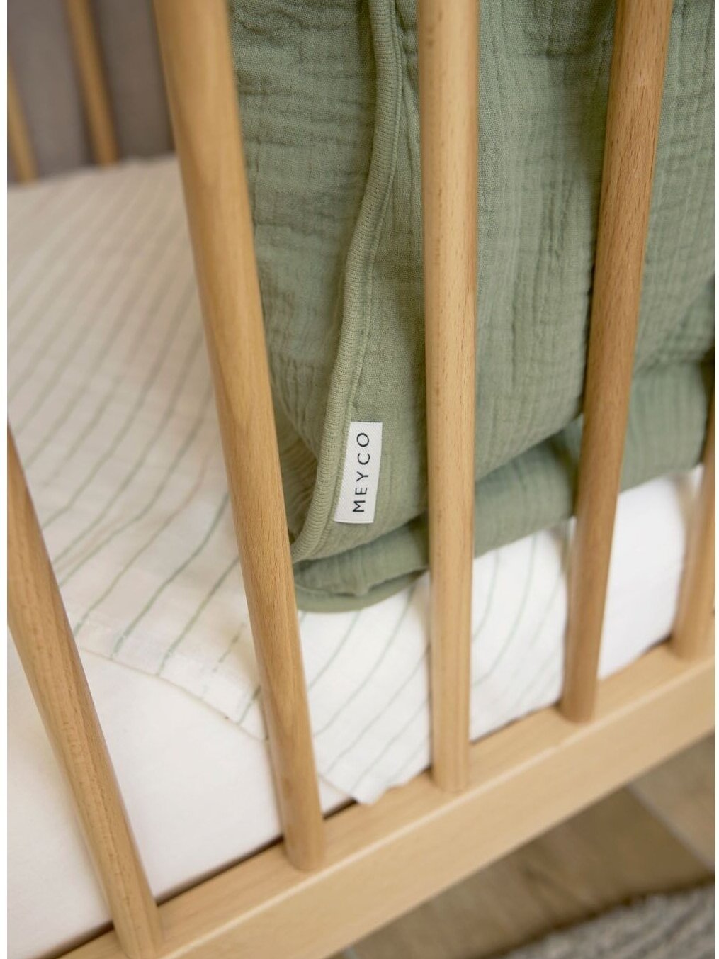 Miegmaišis kūdikiui 110 cm, TOG 2.0, Meyco Baby, (Olive green) 5