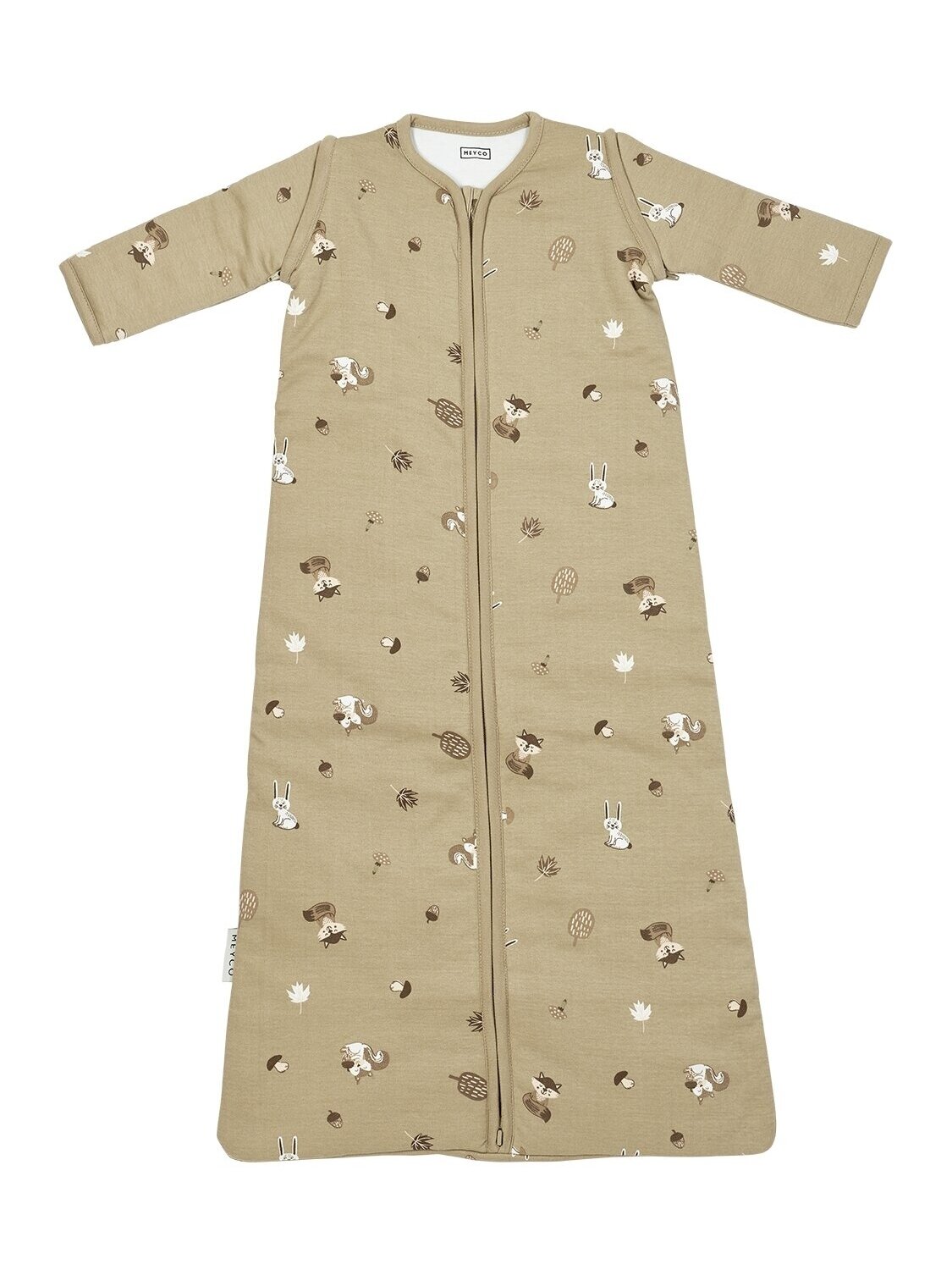 Sleeping bag for baby, Meyco Baby, 60cm, TOG 2.5 Forest Animal