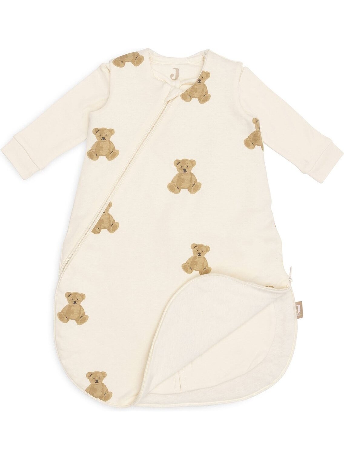 Miegmaišis kūdikiui 60 cm, 4metų laikams TOG 1.0 TOG 2.5 TOG 3.5, Jollein (Teddy bear) 1
