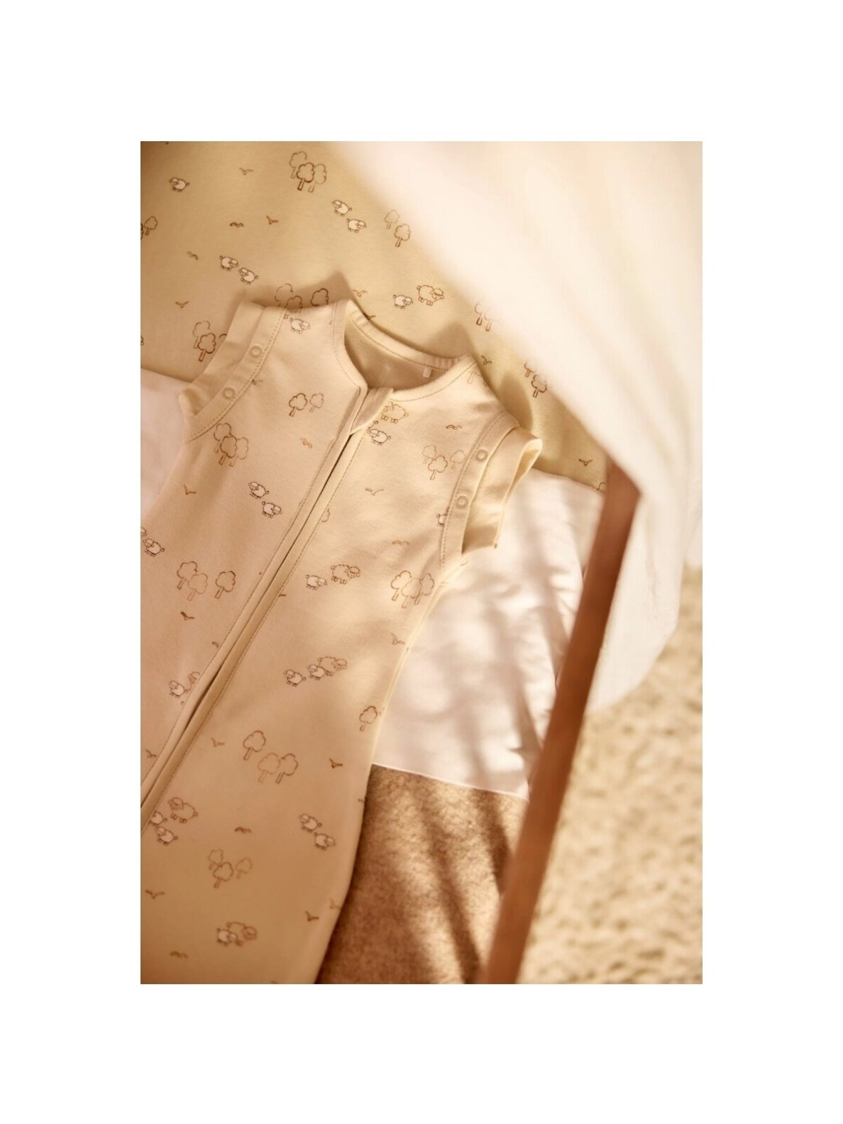 Newborn Cocoon Sleeping Bag 0-3 months, Jollein, Woolly 3 Newborn Cocoon Sleeping Bag 0-3 months, Jollein, Woolly 3