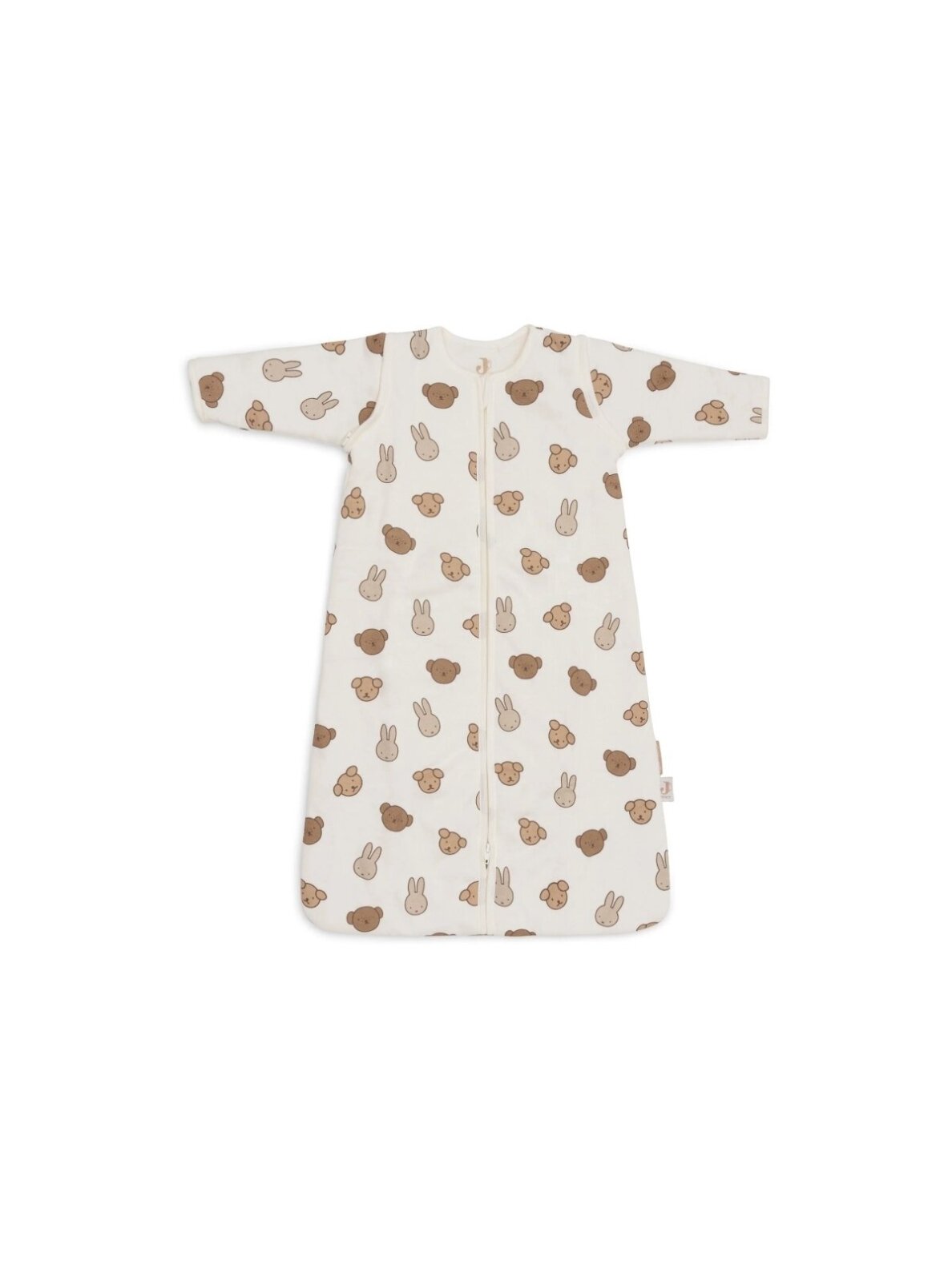 Sleeping Bag with Removable Sleeves, 90 cm, TOG 2.5-3.5, Jollein (Miffy and Friends)