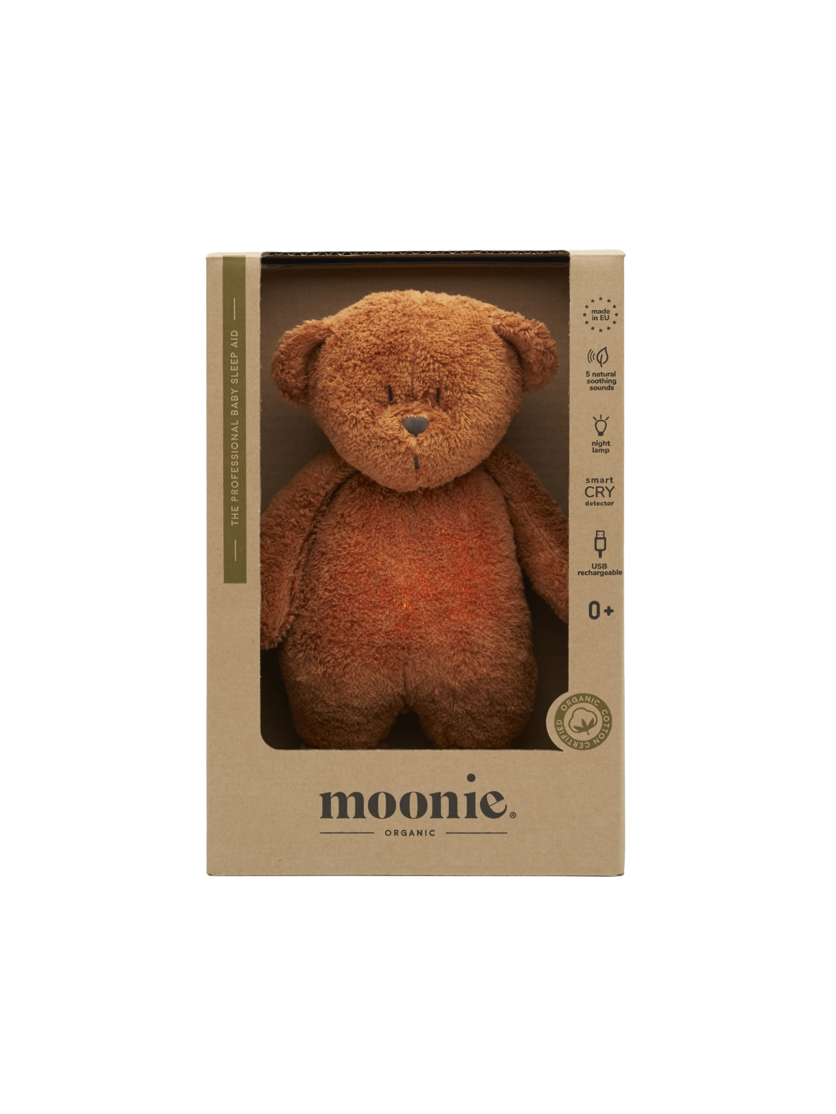 Nap toy bear, moonie caramel 1
