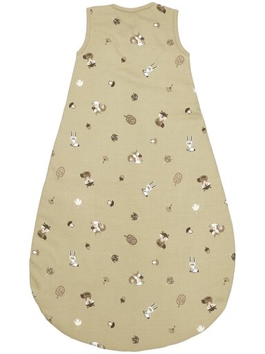 Miegmaišis kūdikiui 86 cm., TOG 2.5, Meyco Baby, Forest Animals Sand