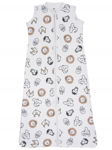 Sleeping bag for baby, by Meyco Baby, Animal, TOG 2.5, 74cm Sleeping bag for baby, by Meyco Baby, Animal, TOG 2.5, 74cm