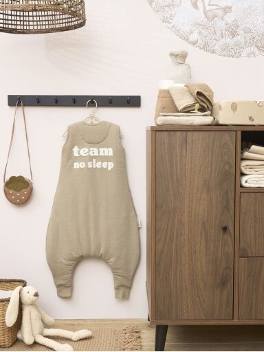 Miegmaišis su kojytėmis 104 cm, TOG 2.0, Meyco Baby, (Taupe/Offwhite)