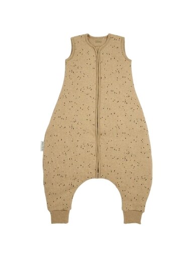 Baby sleep overall winter jumper 104cm, TOG 2.0, Meyco Baby,Rib mini spot toffee melange