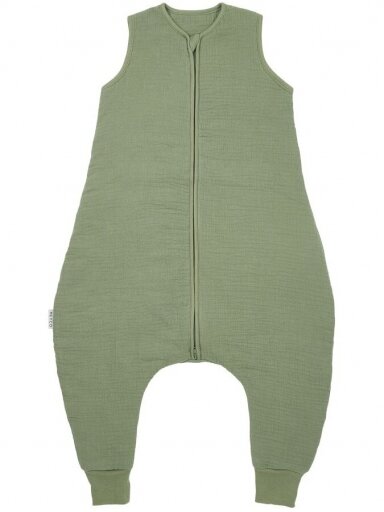 Baby sleep overall winter jumper, TOG 2.0, Meyco Baby 104 cm Olive green