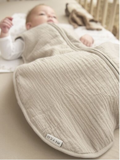 Miegmaišis kūdikiui 110 cm, TOG 2.0, Meyco Baby, (Sand) 3