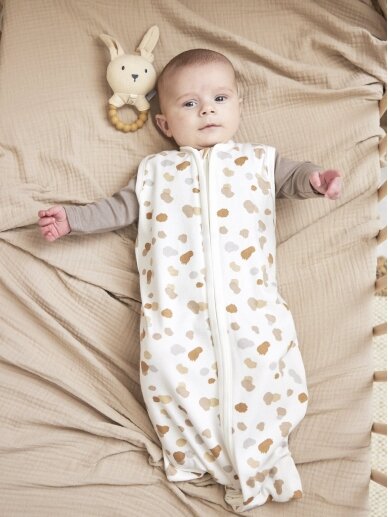 Sleeping bag for baby, by Meyco Baby, Stains, TOG 0.3, 70cm 2