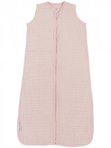 Muslin sleeping bag, TOG 0.5, 70cm, Meyco Baby Soft pink Muslin sleeping bag, TOG 0.5, 70cm, Meyco Baby Soft pink