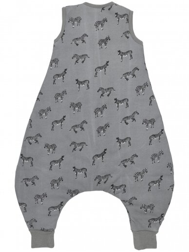 Miegmaišis su kojytėmis 104 cm, TOG 2.0, Meyco Baby, Zebra Animal (grey) 1