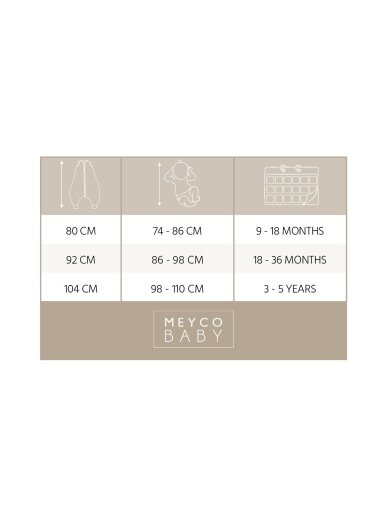 Miegmaišis su kojytėmis 92 cm, TOG 2.0, Meyco Baby (Jeans blue) 2 Miegmaišis su kojytėmis 92 cm, TOG 2.0, Meyco Baby (Jeans blue) 2