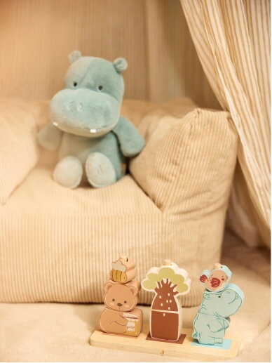 Stuffed Animal -„Hippo Happy“ Jollein 1 Stuffed Animal -„Hippo Happy“ Jollein 1