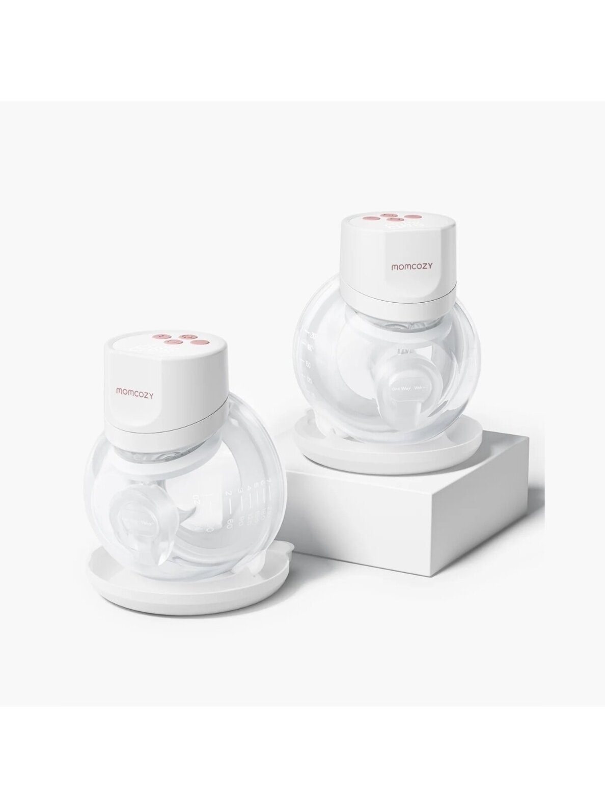 Momcozy Double Wearable Breast Pump S12 Pro+, White Momcozy Double Wearable Breast Pump S12 Pro+, White