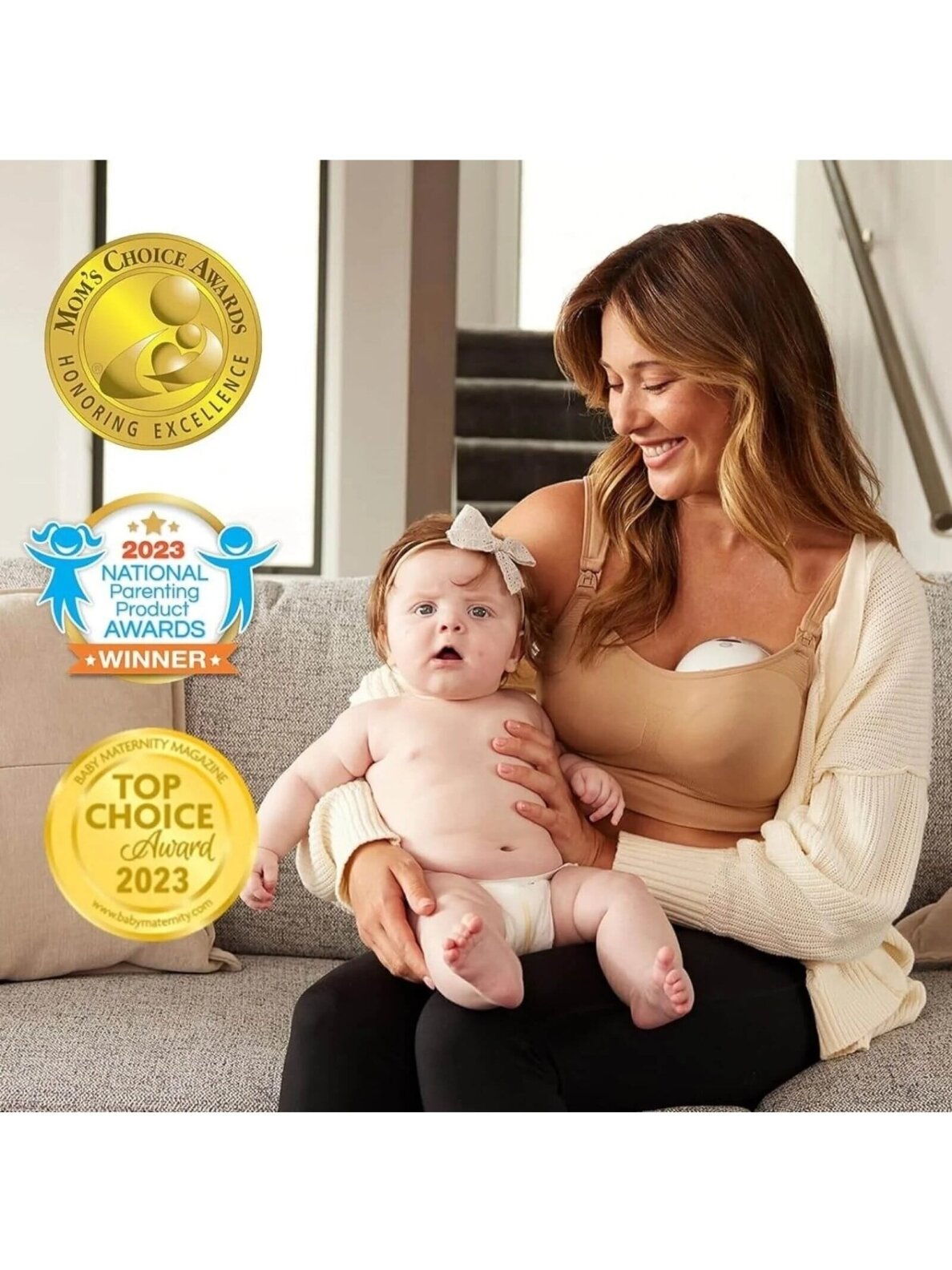 PAŽEISTA PAKUOTĖ: MOMCOZY M5 dvigubas nešiojamas belaidis pientraukis 7 PAŽEISTA PAKUOTĖ: MOMCOZY M5 dvigubas nešiojamas belaidis pientraukis 7