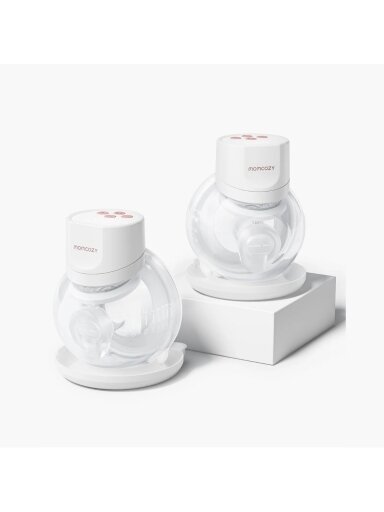 Momcozy Double Wearable Breast Pump S12 Pro+, White