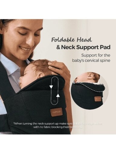 Momcozy ergonominė kūdikių nešioklė WEESNUG