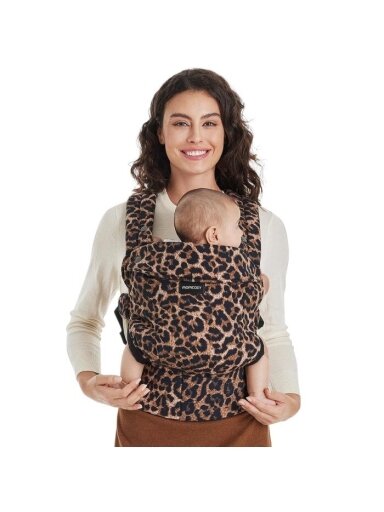 Momcozy ergonominė kūdikio nešioklė (Leopard)