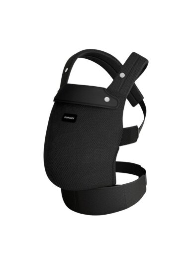 Momcozy ergonominė kūdikių nešioklė su tinkleliu (Juoda)