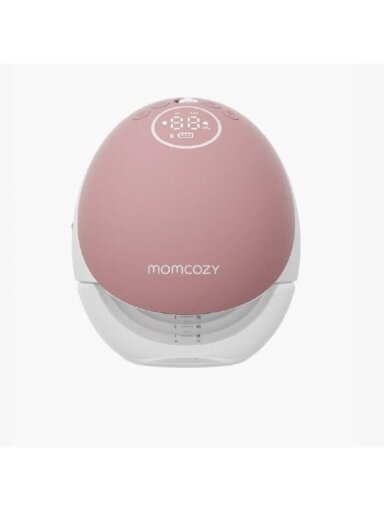 MOMCOZY M9 dvigubas nešiojamas belaidis pientraukis (Rausva) MOMCOZY M9 dvigubas nešiojamas belaidis pientraukis (Rausva)