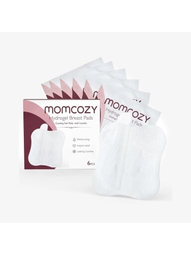 Momcozy Soothing Gel Pads, 6 pcs