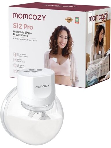 Momcozy Hands Free Breast Pump 12 PRO - Single Momcozy Hands Free Breast Pump 12 PRO - Single