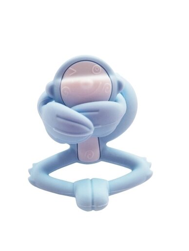 Mombella Monkey Teether Light blue 2