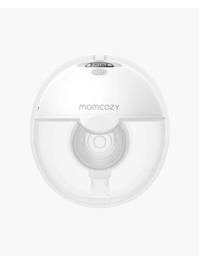 PAŽEISTA PAKUOTĖ: MOMCOZY M5 dvigubas nešiojamas belaidis pientraukis 3