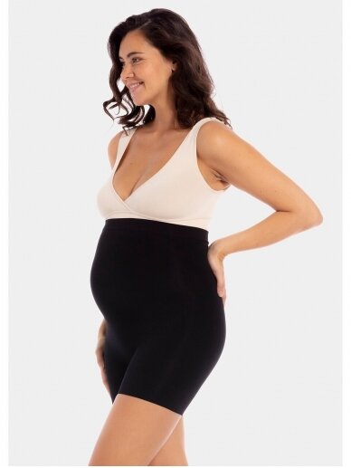 Mommy šortukai nėščioms, Magic Body Fashion (juoda) 1