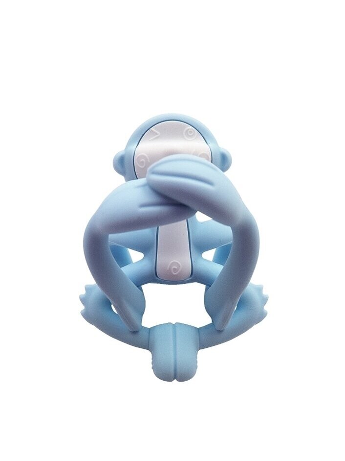 Mombella Monkey Teether Light blue 3