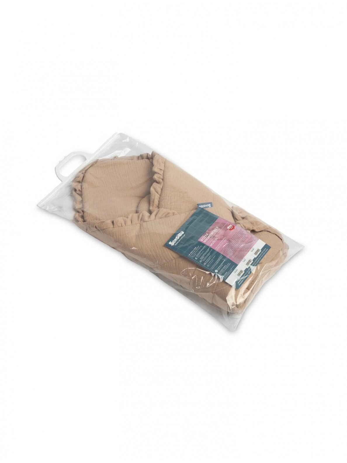 Baby muslin envelope 90x90, Sensillo (Beige) 3 Baby muslin envelope 90x90, Sensillo (Beige) 3