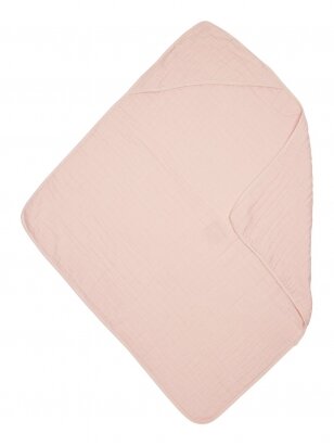 Muslino rankšluostis kūdikiui, 80x80cm, Meyco Baby Soft pink