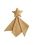 Muslin Lovey Cuddle Blanket Star, Fall Yellow, Mushie