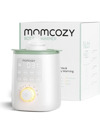 MW02 Nutri Smart išmanusis buteliukų šildytuvas kūdikiams, Momcozy