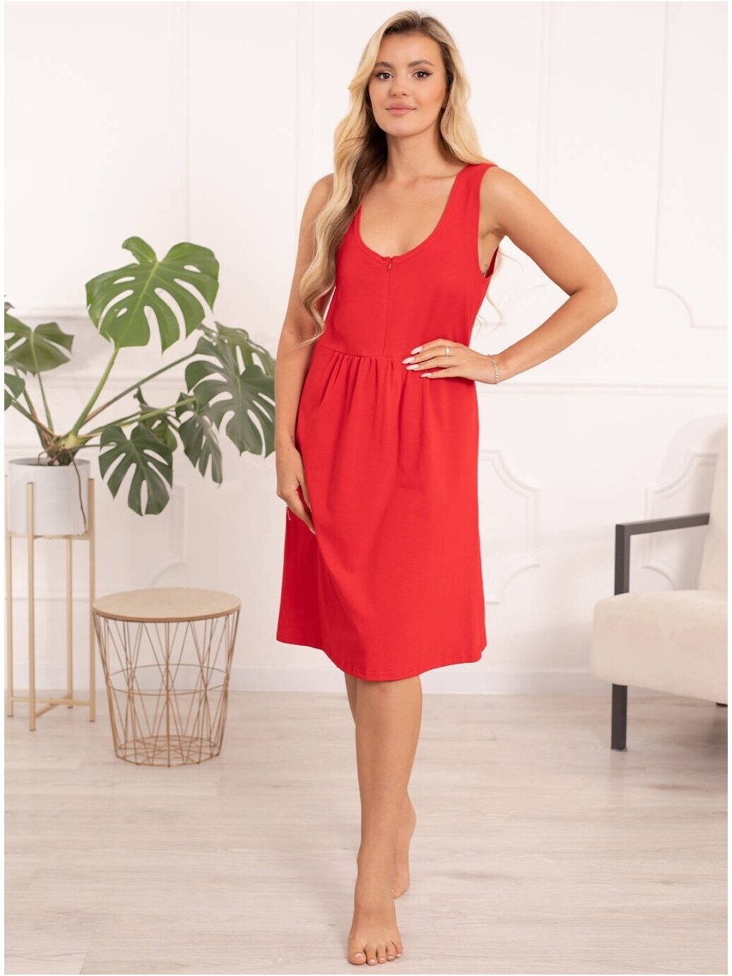 Nightwear for pregnant and nursing Sofia, ForMommy (red) 7 Nightwear for pregnant and nursing Sofia, ForMommy (red) 7