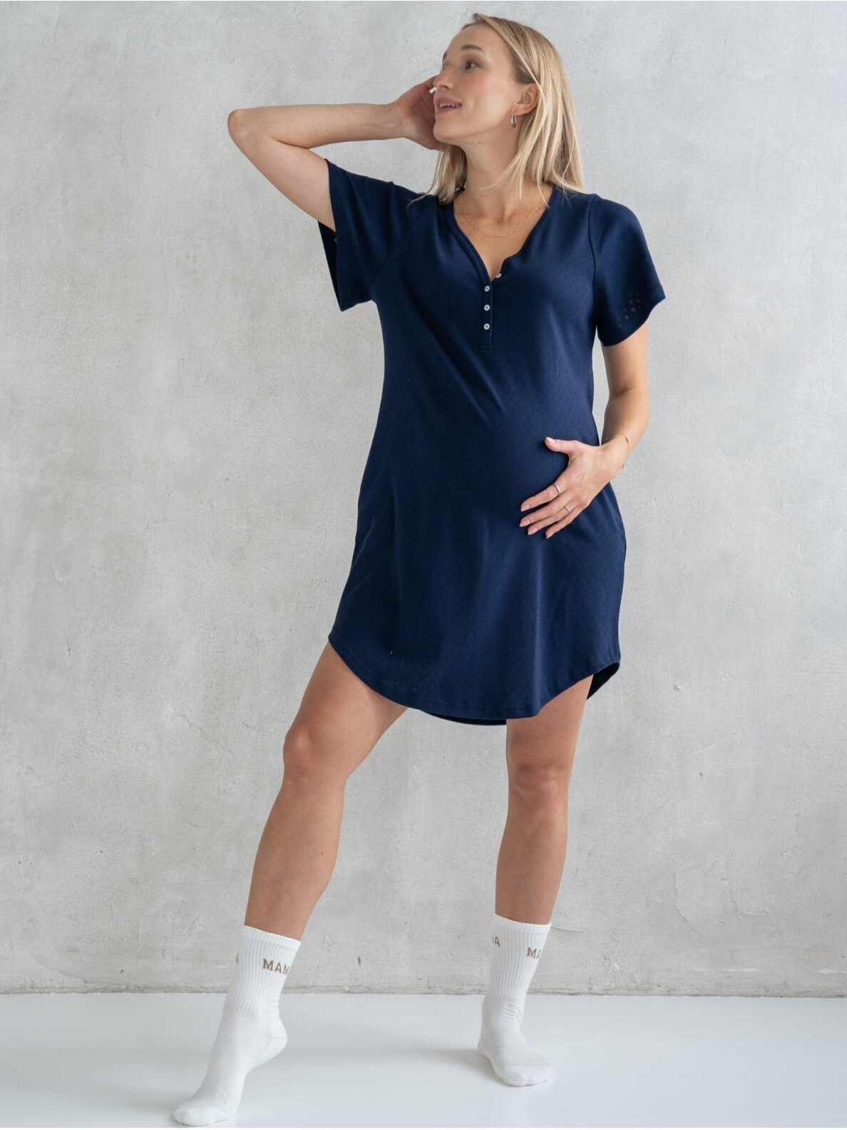 Nightwear for pregnant and nursing women KISS, Latte mama Nightwear for pregnant and nursing women KISS, Latte mama