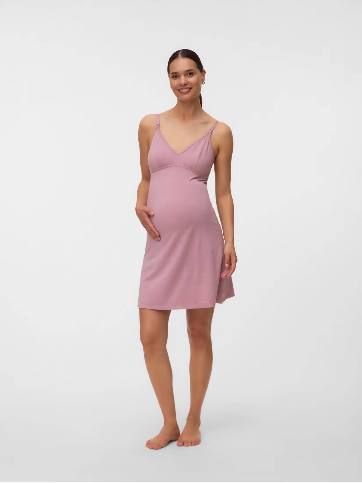 Strappy nighties MLSIFFA Mama;licious (pink) 4 Strappy nighties MLSIFFA Mama;licious (pink) 4