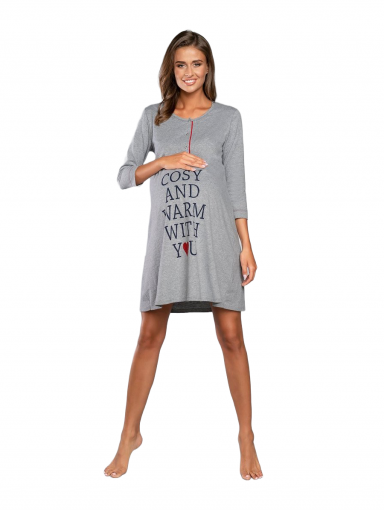 Nursing nightdress Balsam by IF (grey)